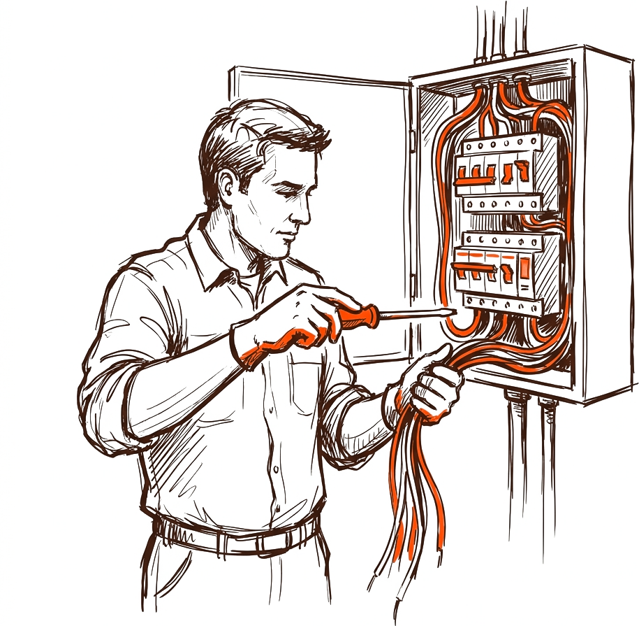 How Electrical Pros Get More 5-Star Reviews illustration