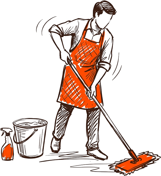 Should Cleaning Contractors Take a Deposit? illustration